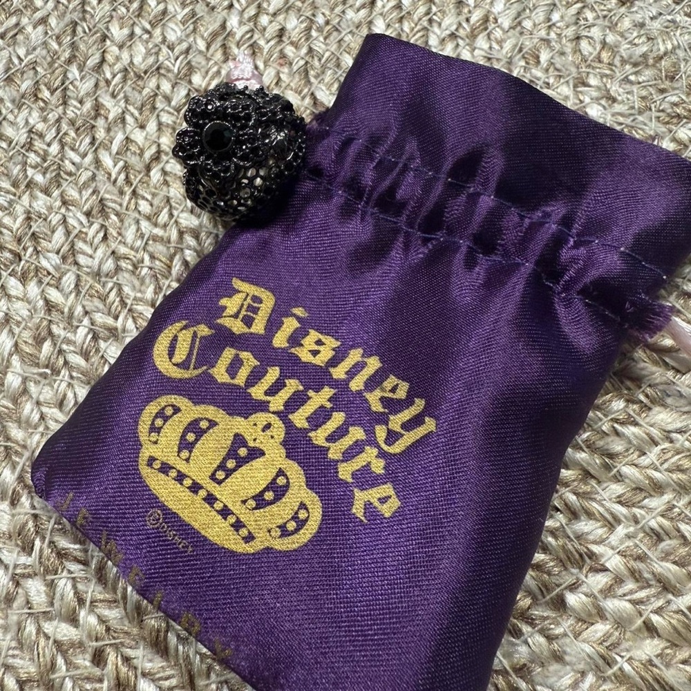 Disney Couture Purple Jewelry Pouch